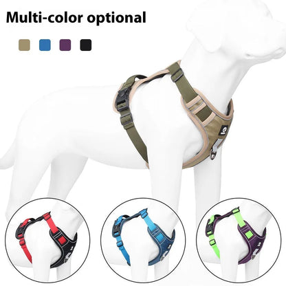 Purrfect Pet Kingdom® - Dog Hand Holding Rope Explosion-proof Handle Chest Back - Dog Harness
