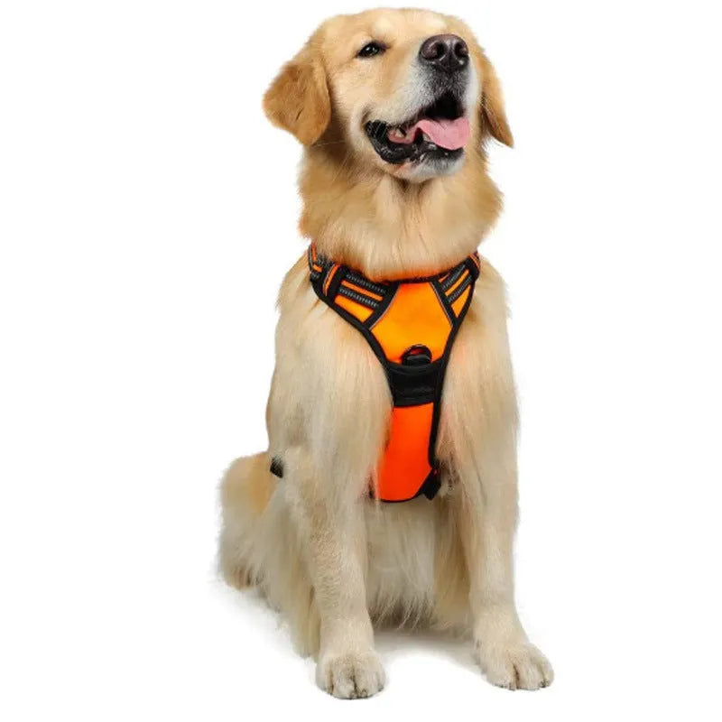 Purrfect Pet Kingdom® - Dog Hand Holding Rope Reflective Vest - 0
