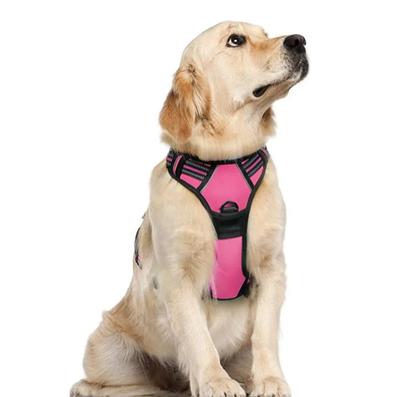 Purrfect Pet Kingdom® - Dog Hand Holding Rope Reflective Vest - 0