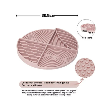 Purrfect Pet Kingdom® - Dog Licking Slow Food Mat Silicone Toy - 0