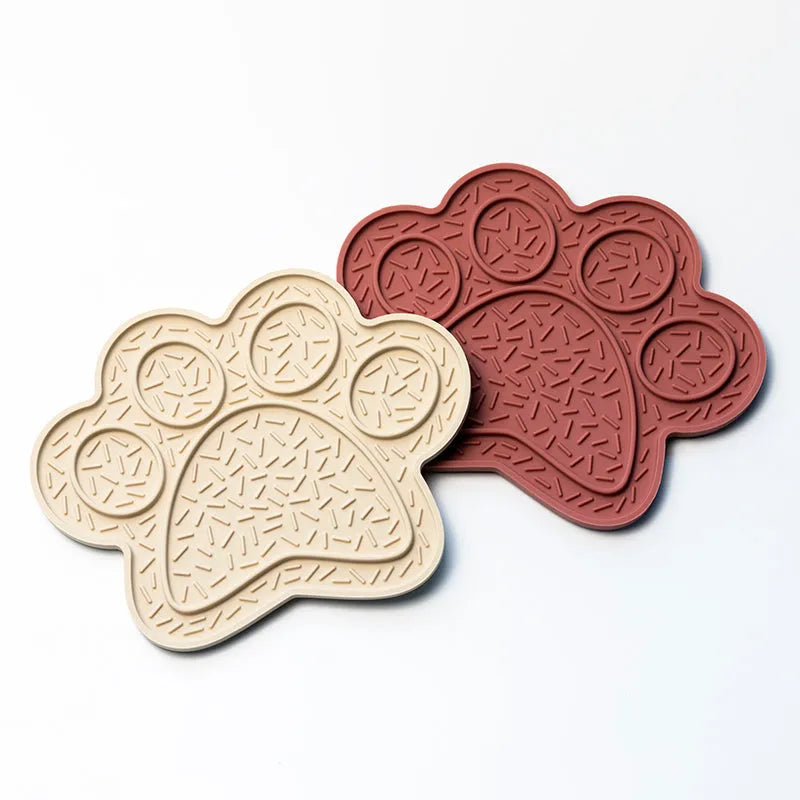 Purrfect Pet Kingdom® - Dog Licking Slow Food Mat Silicone Toy - Slow Feeder Bowls