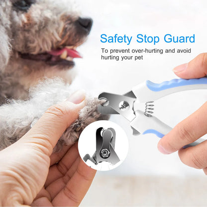 Purrfect Pet Kingdom® - Dog Nail Clippers Pet Cat Nail Toe Trimmer Stainless Steel - Nail Care