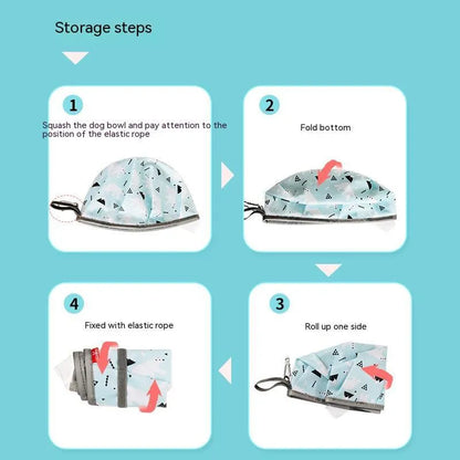 Purrfect Pet Kingdom® - Dog Pet Bowl C59 Portable Supplies - Dog Travel Bowls