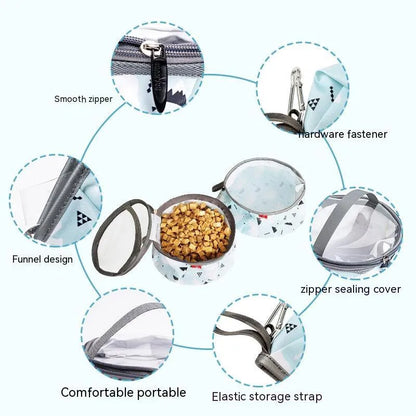 Purrfect Pet Kingdom® - Dog Pet Bowl C59 Portable Supplies - Dog Travel Bowls