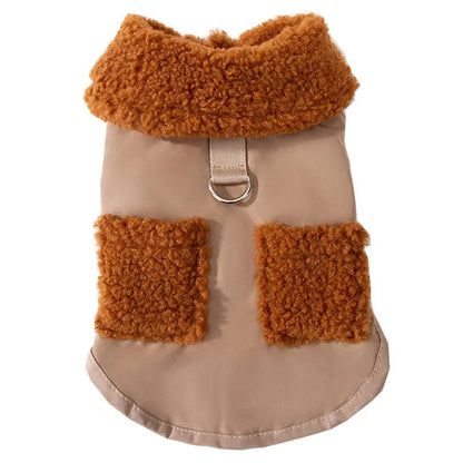 Purrfect Pet Kingdom® - Dog Puppy Clothes Korean Style Coffee Sweater Fit Small Dog - Pet Sweaters