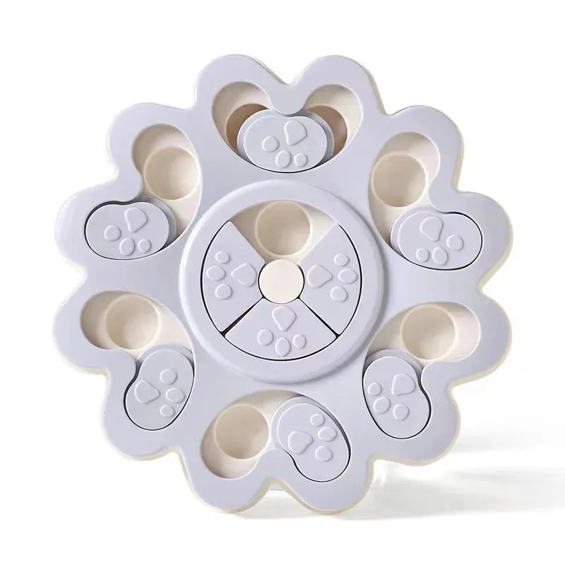 Purrfect Pet Kingdom® - Dog Puzzle Slow Bowl Flower Shape Improve Pet IQ Interactive - Dog Toys
