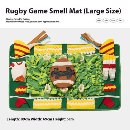 Purrfect Pet Kingdom® - Dog Sniffing Mat Hiding Food Sniffing Blanket - 0