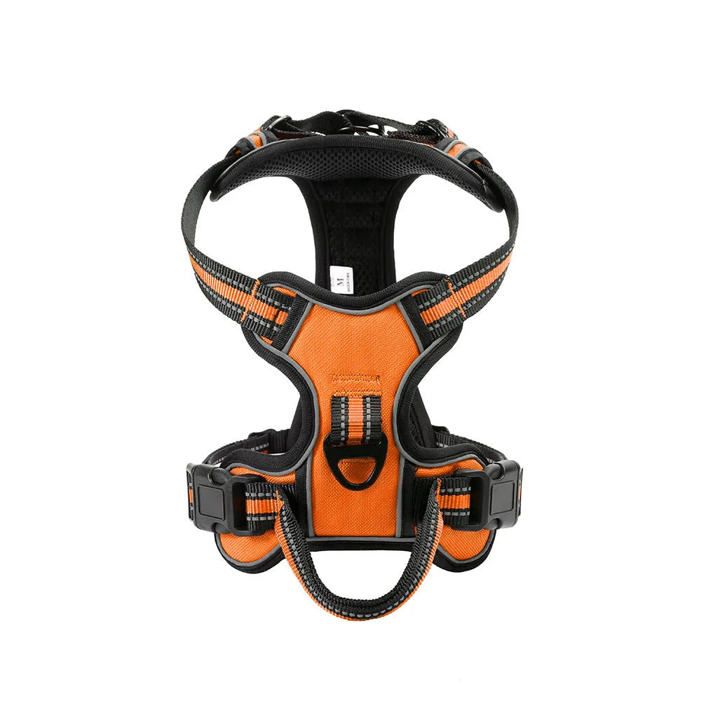 Purrfect Pet Kingdom® - Dog Vest Chest And Back Breathable Reflective Gallus Hand - 0