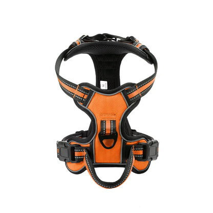 Purrfect Pet Kingdom® - Dog Vest Chest And Back Breathable Reflective Gallus Hand - 0