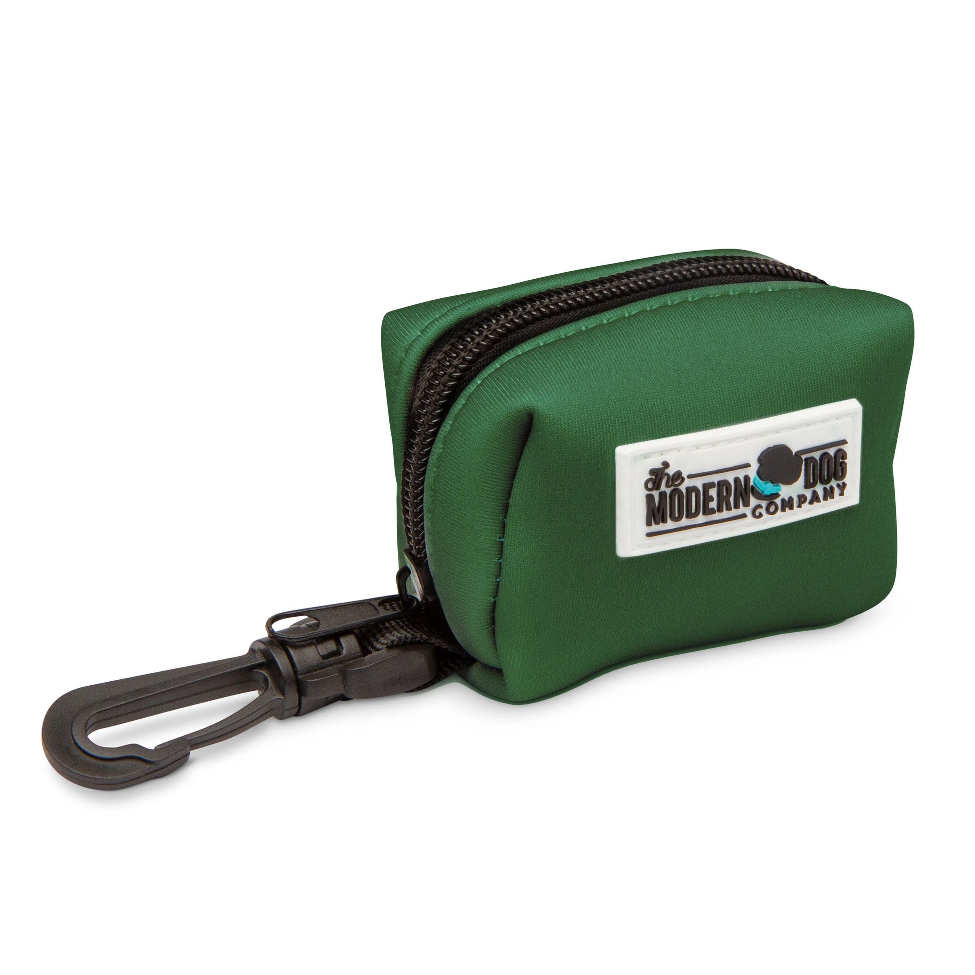 Purrfect Pet Kingdom Clover Green Dog Waste Bag Holder, compact design for easy use, perfect for pet owners on the go.
