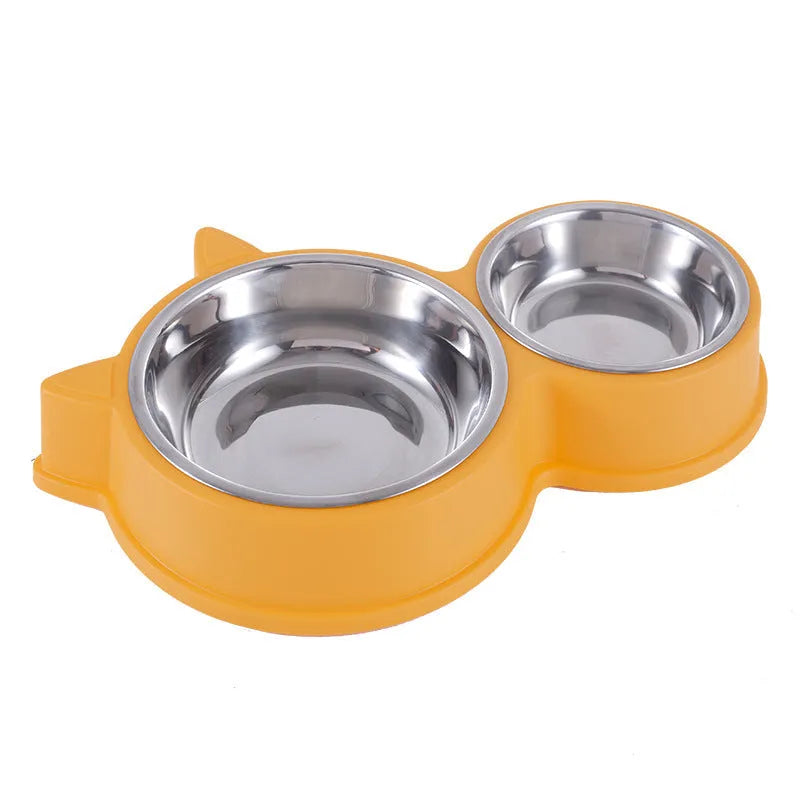 Purrfect Pet Kingdom® - Dogs And Cats Anti-tumble Double Bowl Automatic Drinking Pet - Bowls