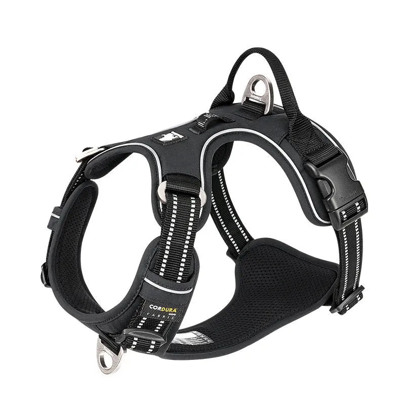 Purrfect Pet Kingdom® - Dogs Pet Harness Reflective Hand Holding Rope - 0