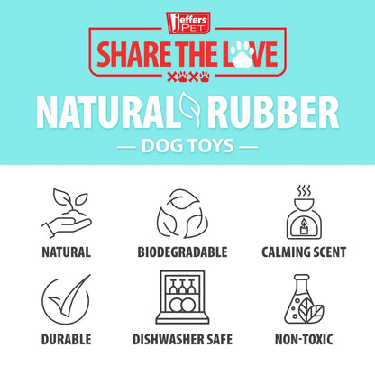 Purrfect Pet Kingdom - Durable Rubber Bowling Pin Interactive Dog Toy for Chewing - Dog Toys