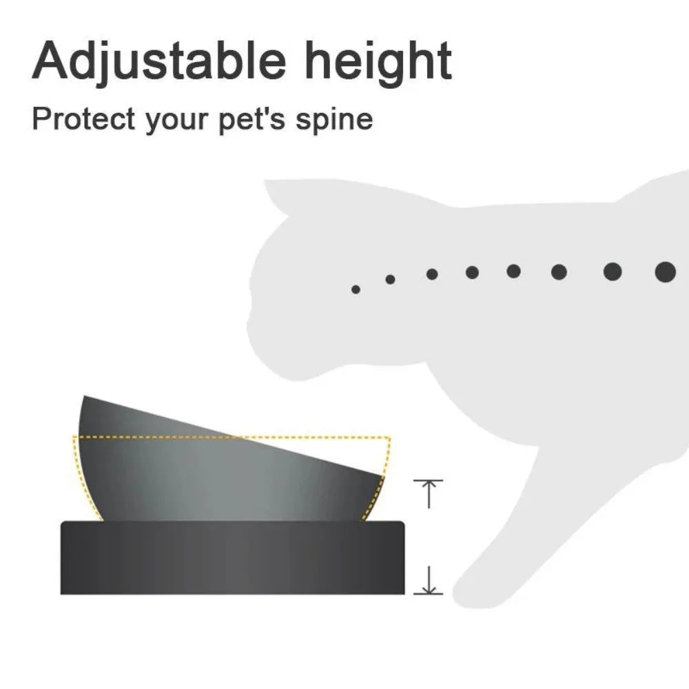 Purrfect Pet Kingdom® - Easy To Clean Stainless Steel Cat Bowl Dog Food And Water - Bowls