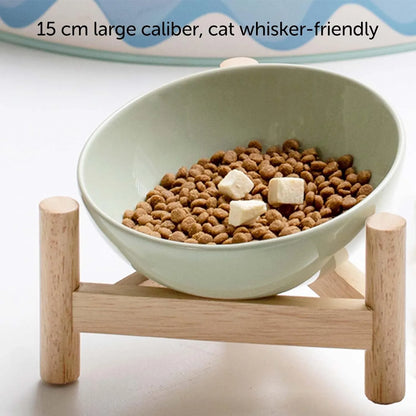 Purrfect Pet Kingdom® - Elevated Raised Bowl For Indoor Cats, Cat Basic Bowls Dish - Bowls