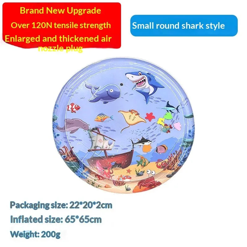 Purrfect Pet Kingdom® - Extra Large Thick Ocean Fish Crawling Water Mat Toy Pet - 0