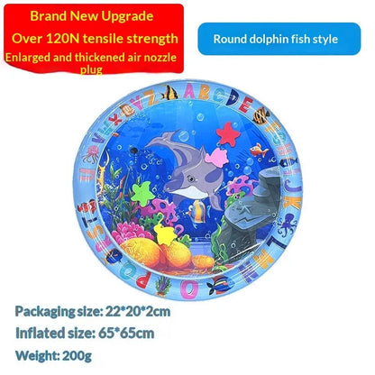 Purrfect Pet Kingdom® - Extra Large Thick Ocean Fish Crawling Water Mat Toy Pet - Cat Toys