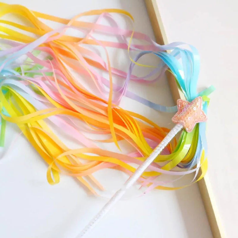 Purrfect Pet Kingdom® - Feather Fairy Tassel Funny Cat Stick Playset - Cat Toys