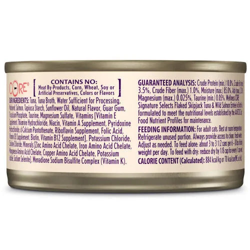 Purrfect Pet Kingdom Stylish Wellness Core Adult Signature Select Flaked Skipjack Tuna for Pets by The Family Pet, 3.69 oz...