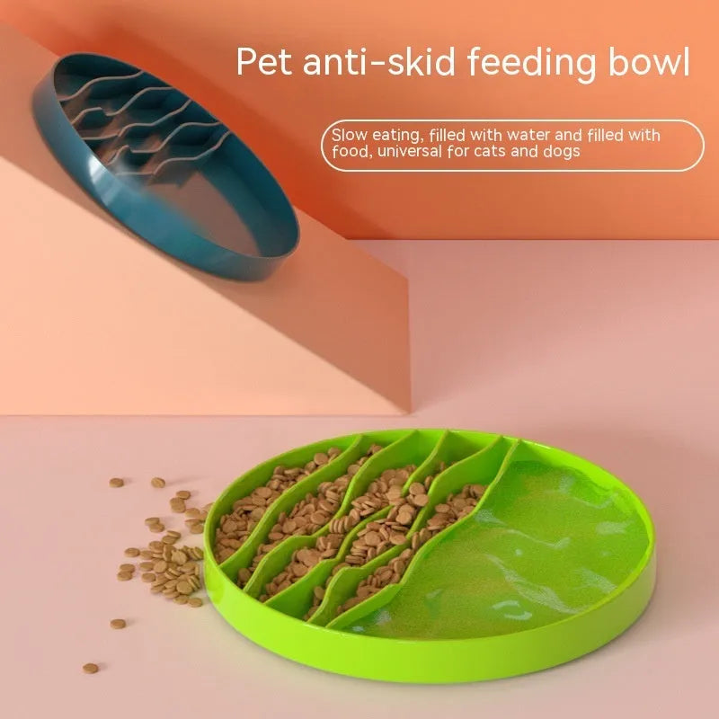 Purrfect Pet Kingdom® - For Cats And Dogs Lick Plate - Slow Feeder Bowls