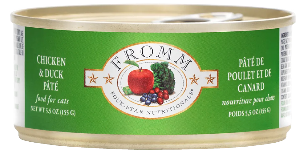 Purrfect Pet Kingdom® - Fromm 4 Star Chicken and Duck Cat Pate (5.5oz) - Wet Cat Food