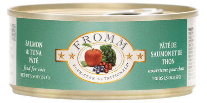 Purrfect Pet Kingdom® - Fromm 4 Star Salmon and Tuna Cat Pate (5.5oz) - Wet Cat Food