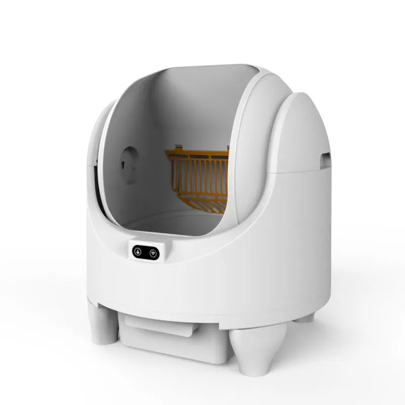 Purrfect Pet Kingdom - Fully Automatic Cat Litter Box With Large Space Intelligent - Smart Litter Boxes