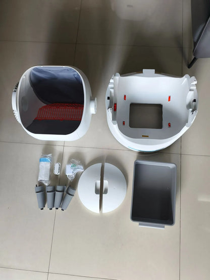 Purrfect Pet Kingdom - Fully Automatic Cat Litter Box With Large Space Intelligent - Smart Litter Boxes