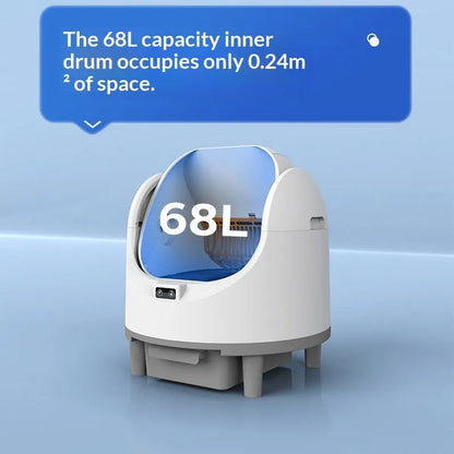 Purrfect Pet Kingdom - Fully Automatic Cat Litter Box With Large Space Intelligent - Smart Litter Boxes