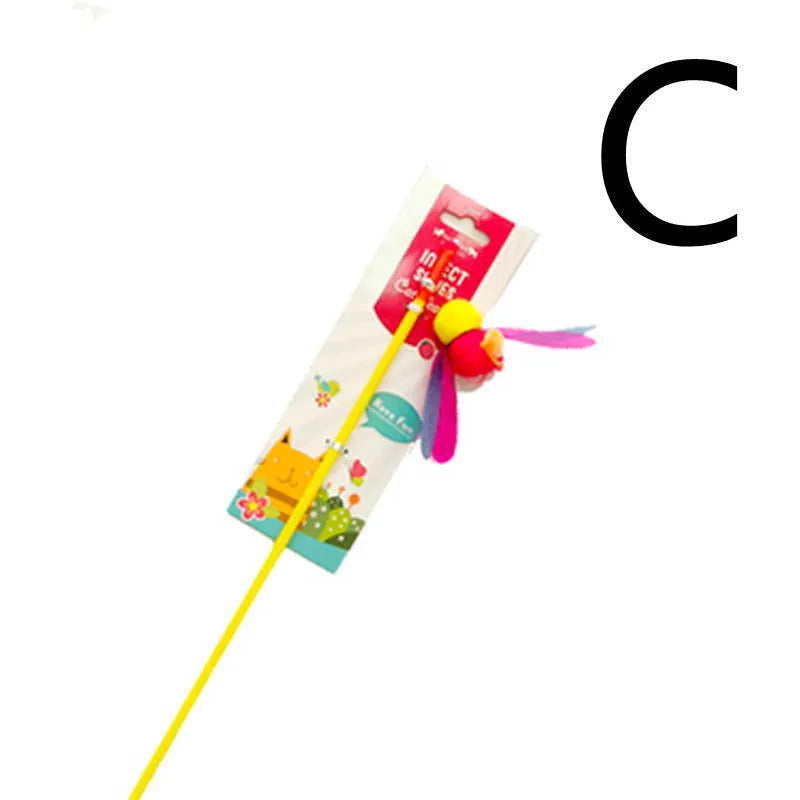 Purrfect Pet Kingdom® - Funny Cat Rod Funny Cat Rod Cat Interactive Toy Cat Toy - Cat Toys