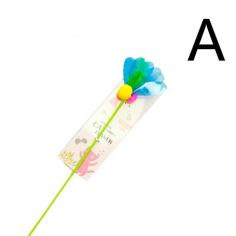 Purrfect Pet Kingdom® - Funny Cat Rod Funny Cat Rod Cat Interactive Toy Cat Toy - Cat Toys