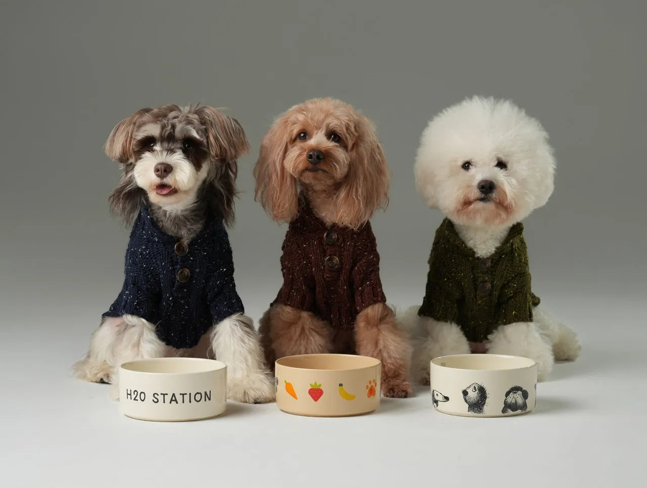 Purrfect Pet Kingdom® - GLACIER PET SWEATER - BURGUNDY - Pet Sweaters