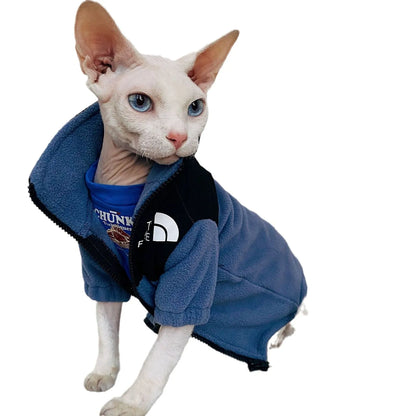Purrfect Pet Kingdom® - Hairless Cat Clothes Warm Pet Cat Clothes - 0