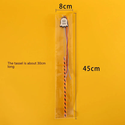 Purrfect Pet Kingdom® - Halloween Cat Teaser Sounding Bell Pet Cat Interactive Toy - Cat Toys