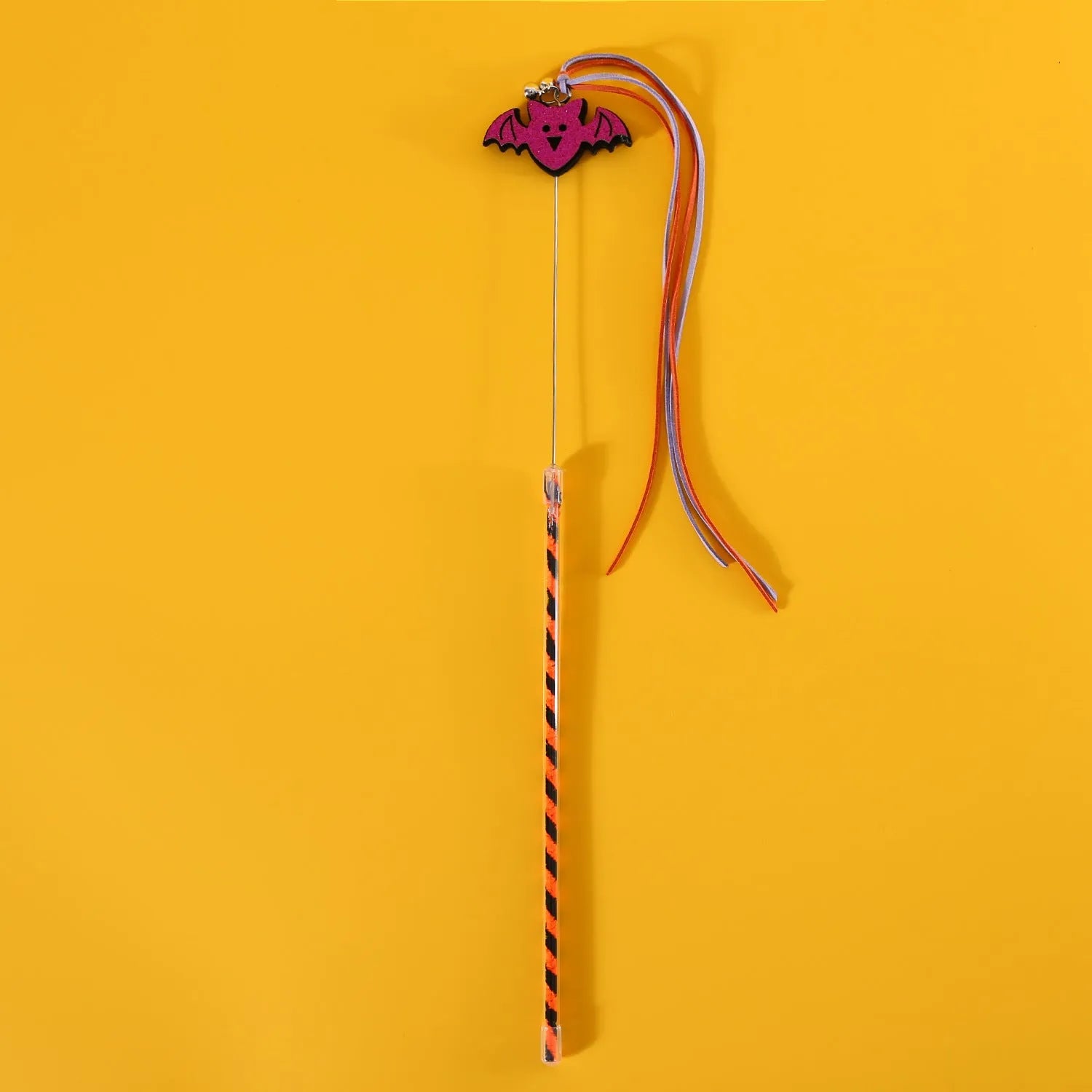 Purrfect Pet Kingdom® - Halloween Cat Teaser Sounding Bell Pet Cat Interactive Toy - Cat Toys