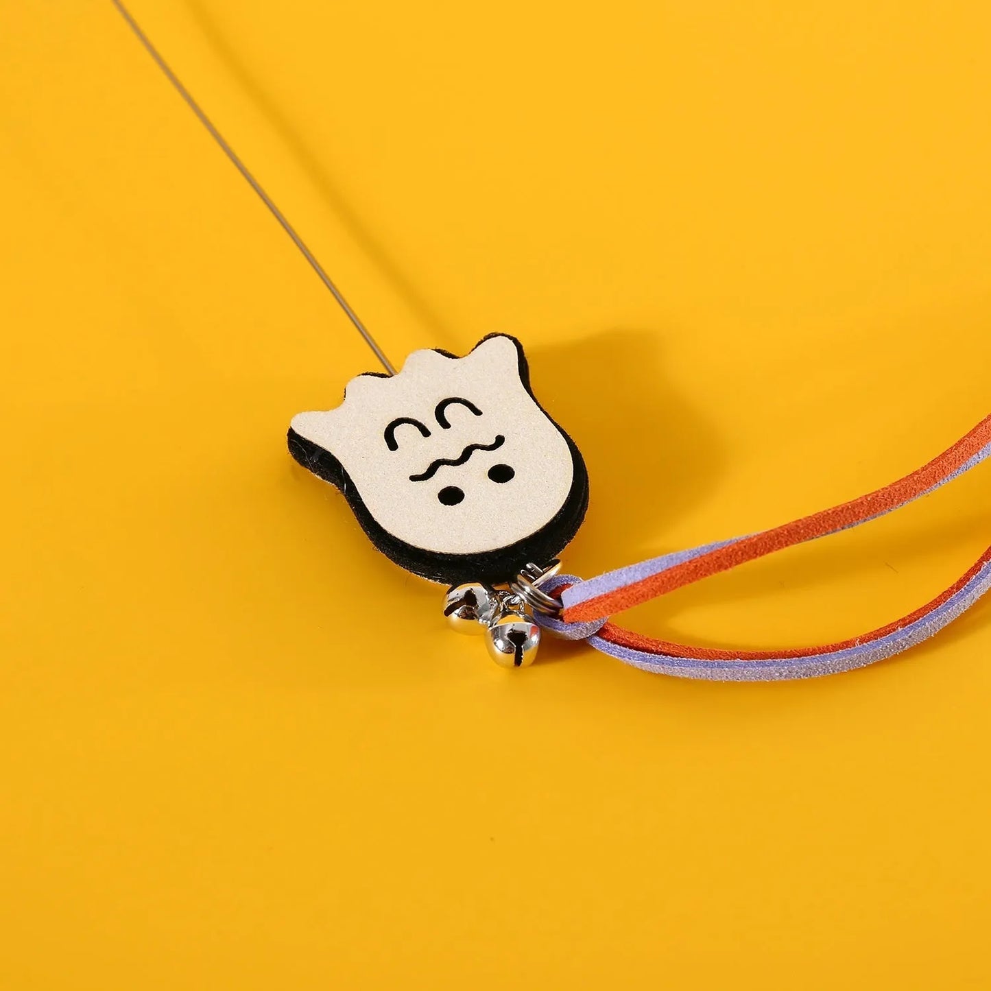 Purrfect Pet Kingdom® - Halloween Cat Teaser Sounding Bell Pet Cat Interactive Toy - Cat Toys