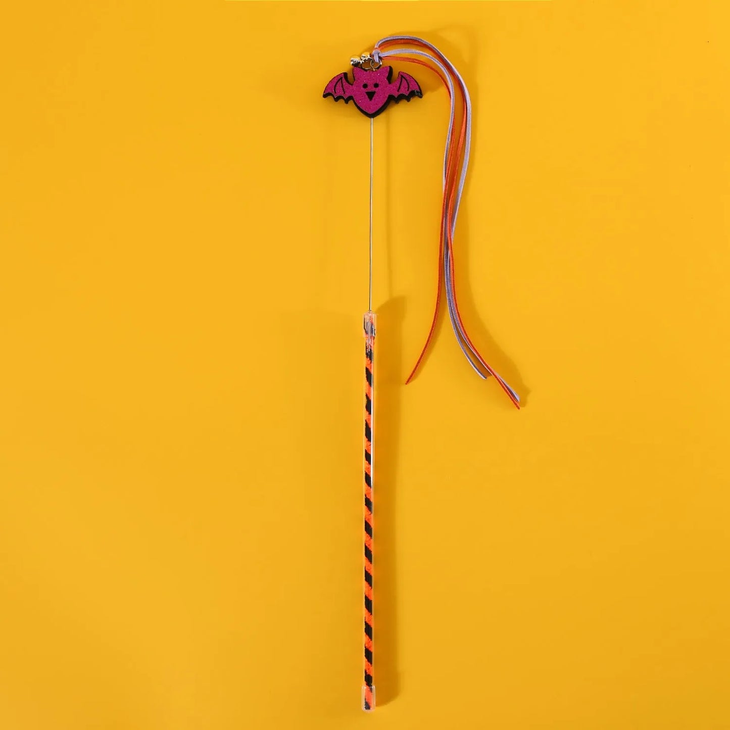 Purrfect Pet Kingdom® - Halloween Cat Teaser Sounding Bell Pet Cat Interactive Toy - Cat Toys