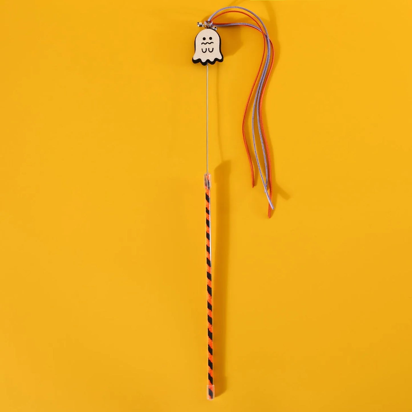 Purrfect Pet Kingdom® - Halloween Cat Teaser Sounding Bell Pet Cat Interactive Toy - Cat Toys