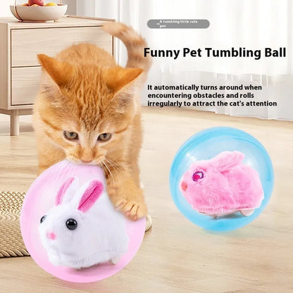 Purrfect Pet Kingdom® - Hamster Rolling Ball Toy Universal - Cat Toys