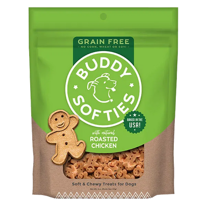 Purrfect Pet Kingdom Handcrafted Buddy Softies Grain Free Chicken Dog Treats by The Family Pet, 5oz, ideal for small dogs,...