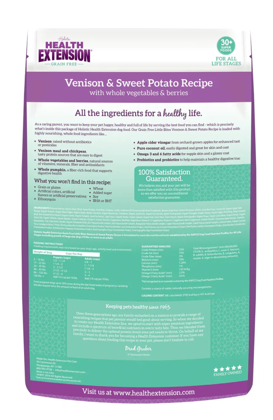 Purrfect Pet Kingdom® - Health Extension All Life Stages Grain Free Little Bites - Dry Dog Food