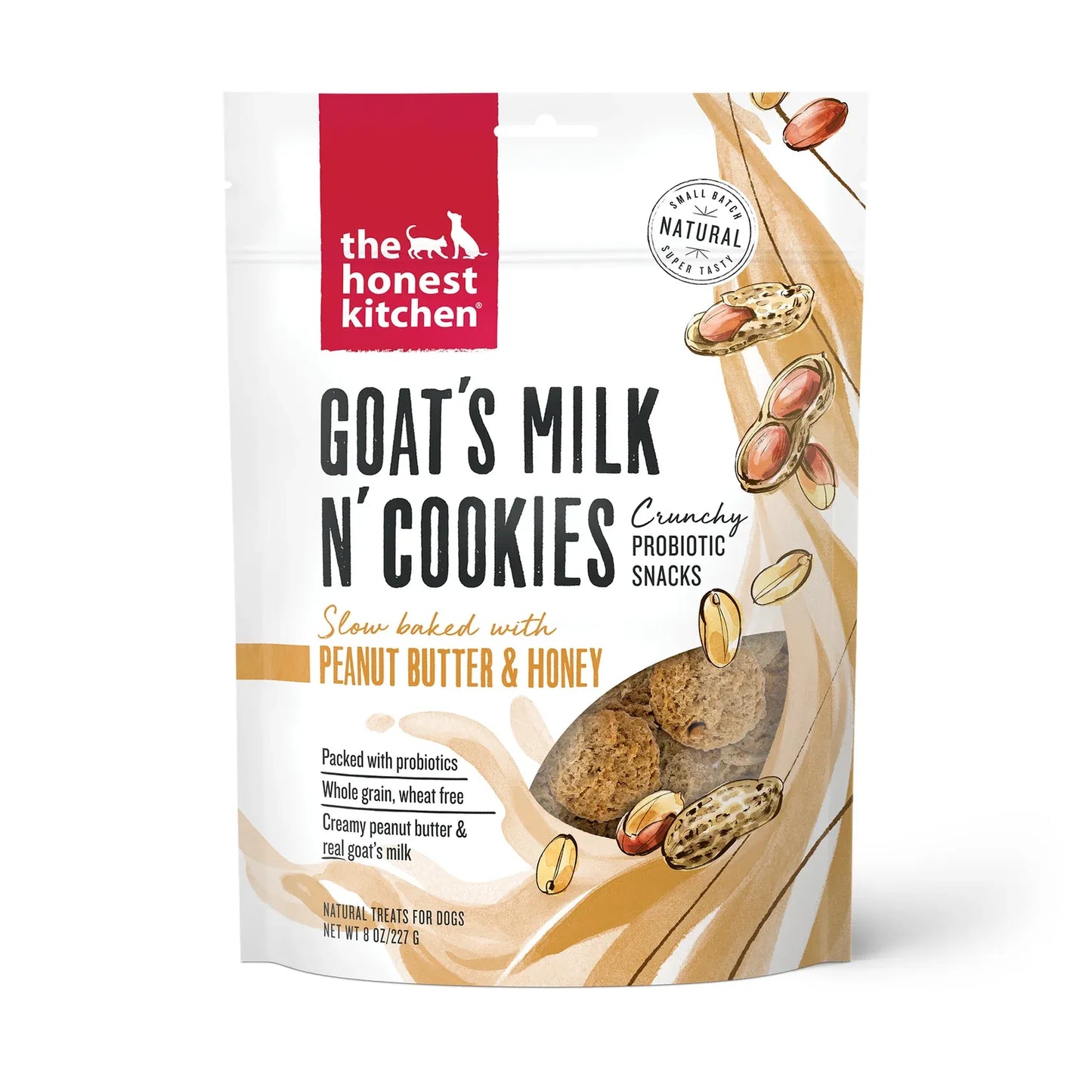 Purrfect Pet Kingdom® - Honest Kitchen Goat Milk and Cookies Peanut Butter and Honey - Dog Treats
