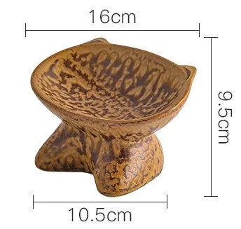 Purrfect Pet Kingdom® - Household Ceramic Cat Dog Pet Bowl - Bowls