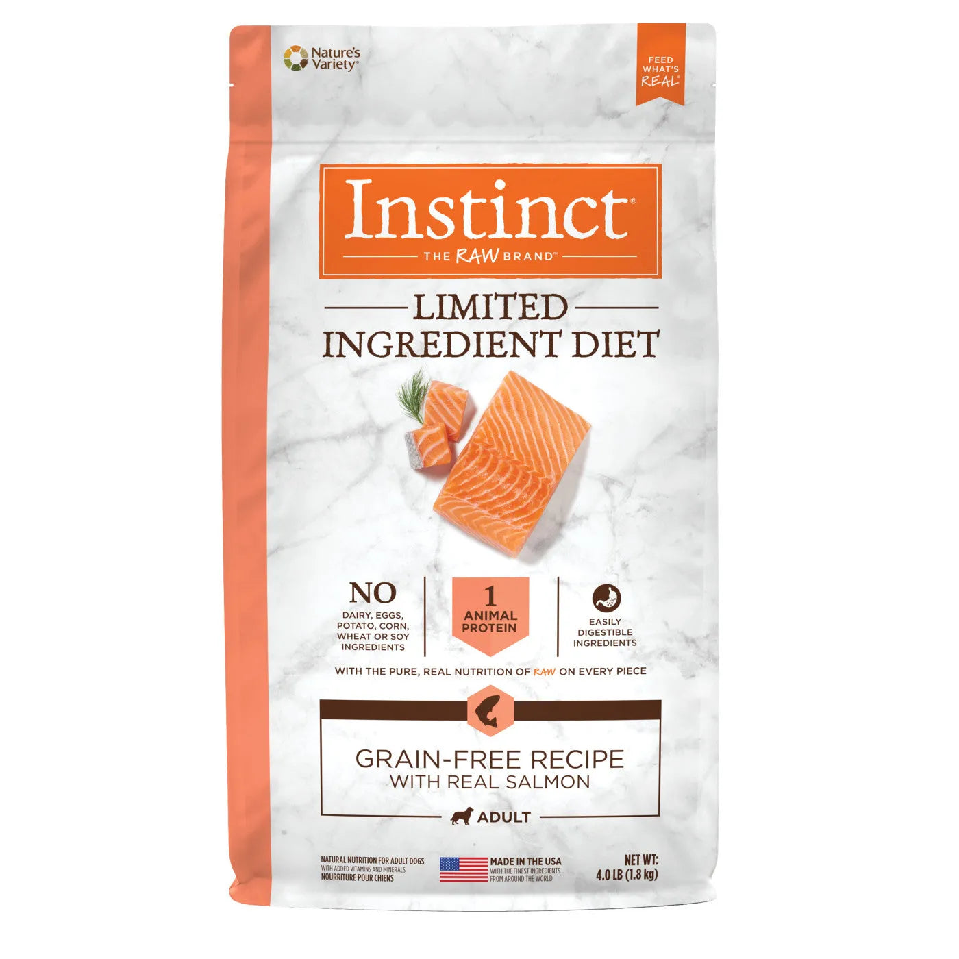 Purrfect Pet Kingdom - Instinct Adult Limited Ingredient Grain Free Salmon Dry Dog Food (20lb) - Food