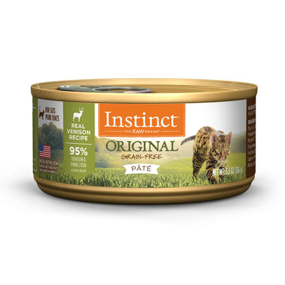 Purrfect Pet Kingdom® - Instinct Original Adult Venison Wet Cat Food (5.5oz) - Wet Cat Food
