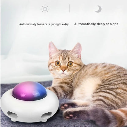 Purrfect Pet Kingdom® - Intelligent Funny Cat Electric Toy Automatic Turntable - Cat Toys
