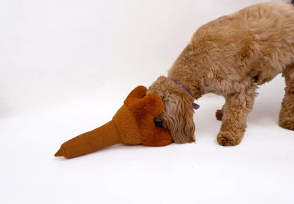 Purrfect Pet Kingdom® - Interactive Eiffel Tower Plush Toy for Dogs Enrichment Fun - Dog Toys