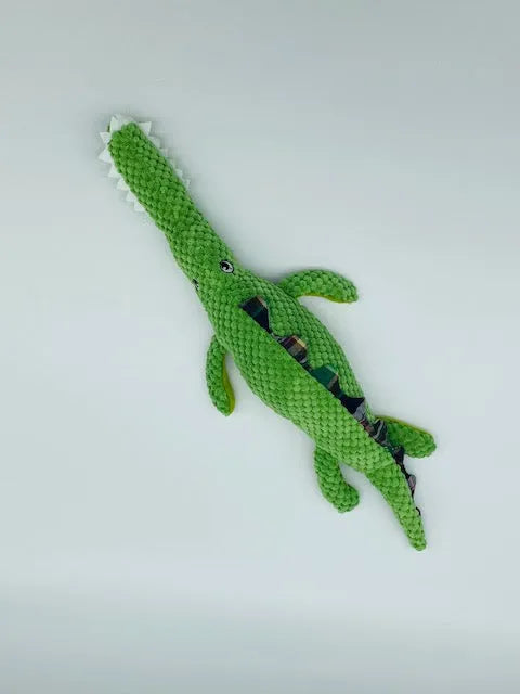 Purrfect Pet Kingdom® - Interactive Nile Crocodile Plush Toy for Large Breed Dogs - Dog Toys