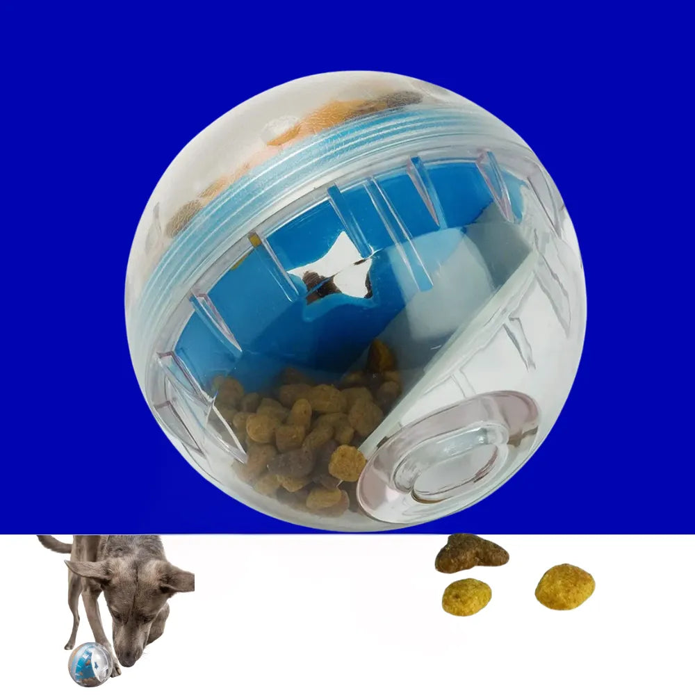 Purrfect Pet Kingdom - IQ Treat Ball Dog Food Dispenser & Interactive Toy - Toys