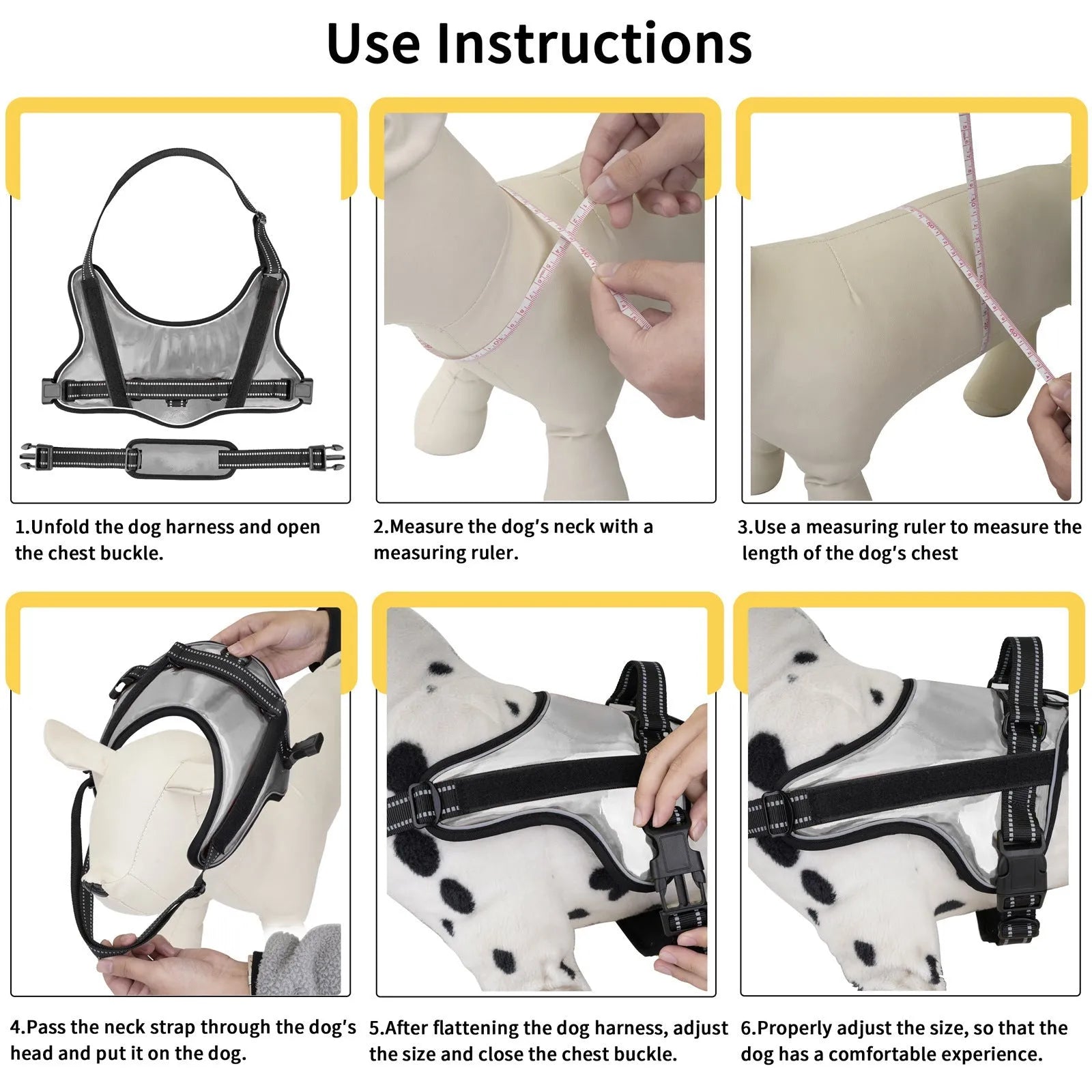 Purrfect Pet Kingdom® - Large And Medium-sized Dog Traction Rope Vest - Dog Harness